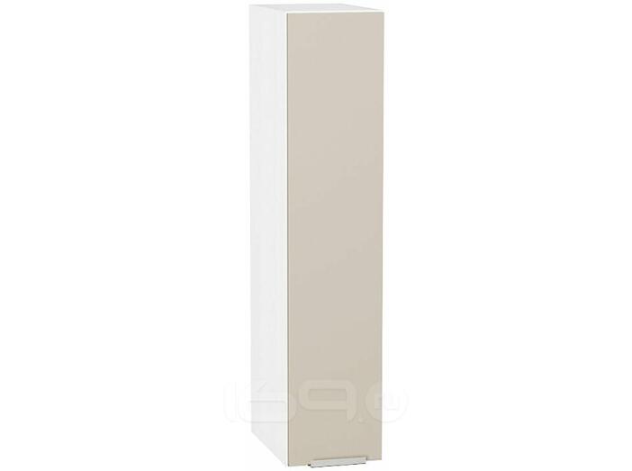 Шкаф верхний бутылочница Фьюжн Cream Silk/Белый 920*200*320