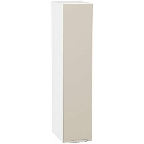 Шкаф верхний бутылочница Фьюжн Cream Silk/Белый 920*200*320