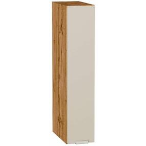 Шкаф верхний бутылочница Фьюжн Cream Silk/Дуб Вотан 716*150*320