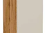 Шкаф верхний бутылочница Фьюжн Cream Silk/Дуб Вотан 716*150*320