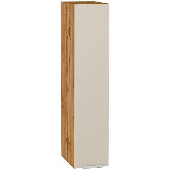 Шкаф верхний бутылочница Фьюжн Cream Silk/Дуб Вотан 920*200*320