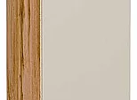 Шкаф верхний бутылочница Фьюжн Cream Silk/Дуб Вотан 920*200*320