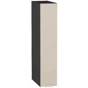 Шкаф верхний бутылочница Фьюжн Cream Silk/Graphite 716*150*320