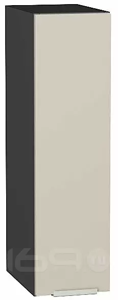 Шкаф верхний бутылочница Фьюжн Cream Silk/Graphite 716*200*320