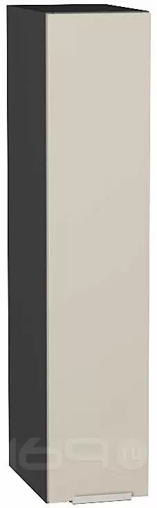 Шкаф верхний бутылочница Фьюжн Cream Silk/Graphite 920*200*320
