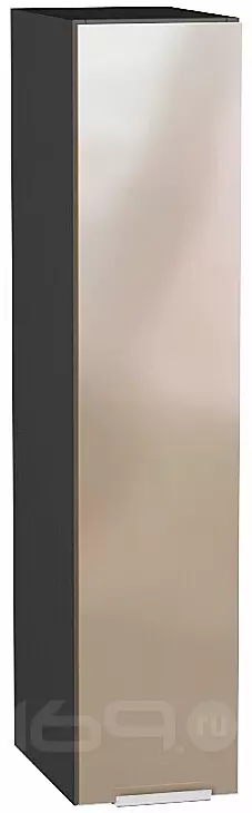 Шкаф верхний бутылочница Фьюжн Gallant Graphite 920*200*320