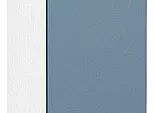 Шкаф верхний бутылочница Фьюжн Silky Blue Белый 920*200*320
