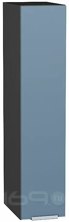 Шкаф верхний бутылочница Фьюжн Silky Blue Graphite 920*200*320