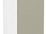 Шкаф верхний бутылочница Фьюжн Silky Grey Белый 716*150*320