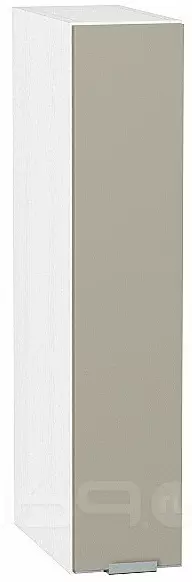 Шкаф верхний бутылочница Фьюжн Silky Grey Белый 716*150*320