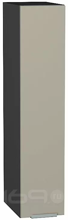 Шкаф верхний бутылочница Фьюжн Silky Grey Graphite 920*200*320