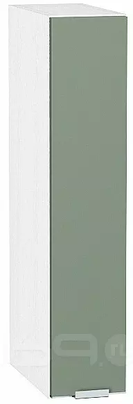 Шкаф верхний бутылочница Фьюжн Silky Mint Белый 716*150*320