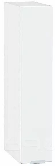 Шкаф верхний бутылочница Фьюжн Silky White Белый 716*150*320