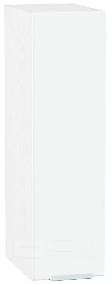 Шкаф верхний бутылочница Фьюжн Silky White Белый 716*200*320