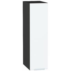 Шкаф верхний бутылочница Фьюжн Silky White Graphite 716*200*320