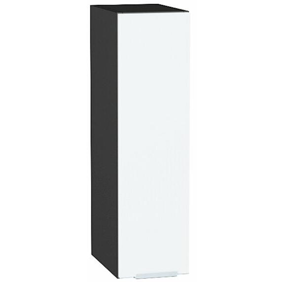 Шкаф верхний бутылочница Фьюжн Silky White Graphite 716*200*320