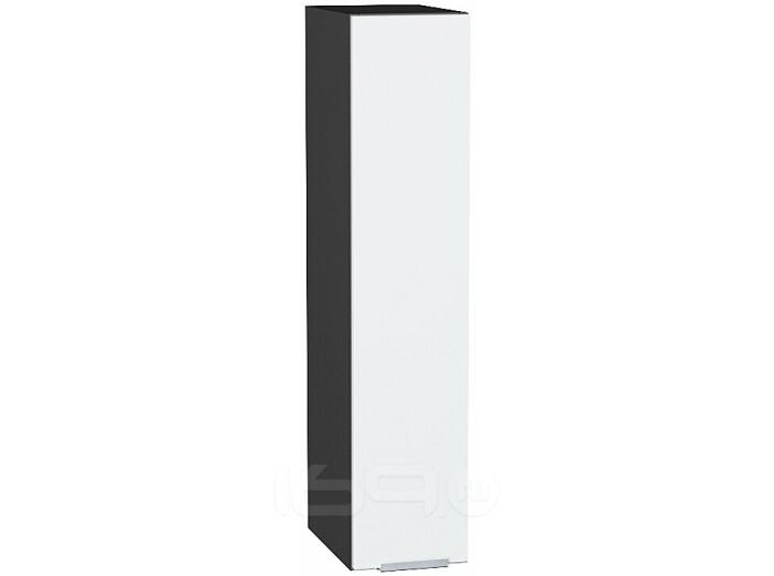 Шкаф верхний бутылочница Фьюжн Silky White Graphite 920*200*320