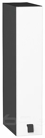 Шкаф верхний бутылочница Глетчер Айленд Силк Graphite 716*150*318