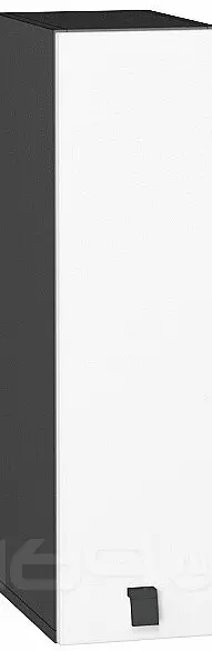 Шкаф верхний бутылочница Глетчер Айленд Силк Graphite 716*200*318