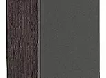 Шкаф верхний бутылочница Глетчер Маренго Силк Graphite 716*200*318