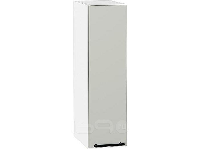 Шкаф верхний бутылочница Лайт Special Grey/Белый 716*200*318