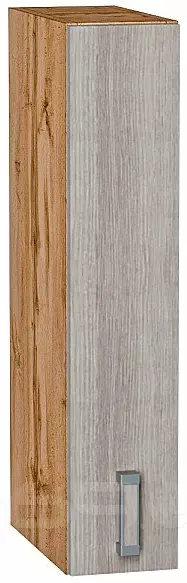 Шкаф верхний бутылочница Лофт Cappuccino Veralinga Дуб Вотан 716*150*320