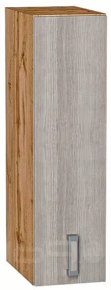 Шкаф верхний бутылочница Лофт Cappuccino Veralinga Дуб Вотан 716*200*320