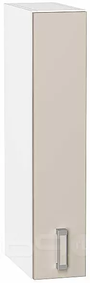Шкаф верхний бутылочница Лофт Cream Silk/Белый 716*150*320