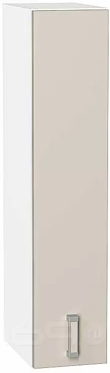 Шкаф верхний бутылочница Лофт Cream Silk/Белый 920*200*320