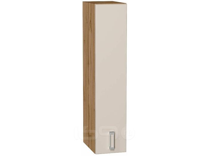 Шкаф верхний бутылочница Лофт Cream Silk/Дуб Вотан 920*200*320