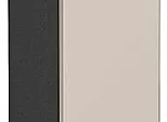 Шкаф верхний бутылочница Лофт Cream Silk/Graphite 716*150*320