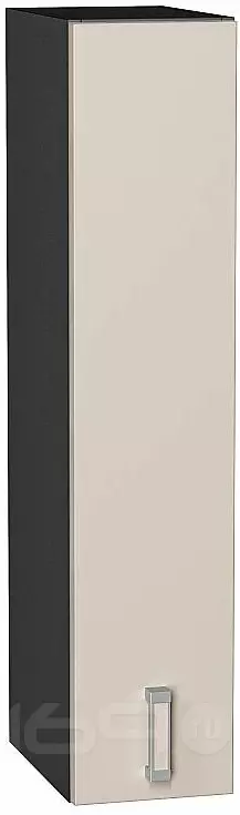Шкаф верхний бутылочница Лофт Cream Silk/Graphite 920*200*320