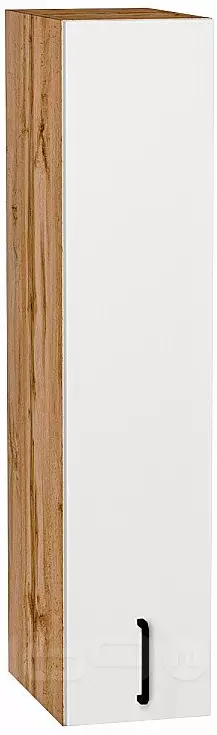 Шкаф верхний бутылочница Лофт Super White Дуб Вотан 920*200*320