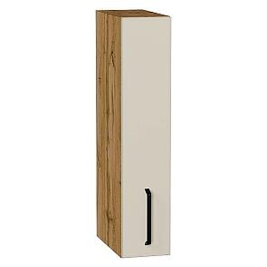 Шкаф верхний бутылочница Нео Cream Silk/Дуб Вотан 716*150*320