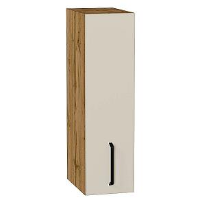 Шкаф верхний бутылочница Нео Cream Silk/Дуб Вотан 716*200*320