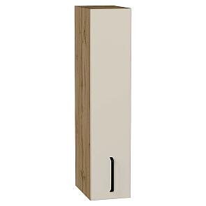 Шкаф верхний бутылочница Нео Cream Silk/Дуб Вотан 920*200*320