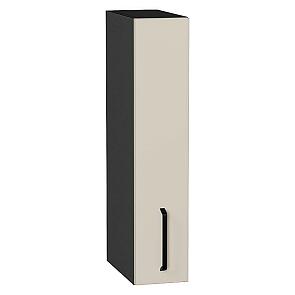 Шкаф верхний бутылочница Нео Cream Silk/Graphite 716*150*320