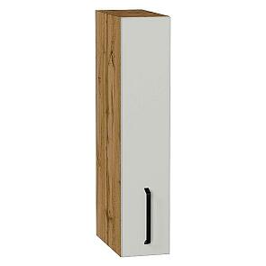 Шкаф верхний бутылочница Нео Grey Silk/Дуб Вотан 716*150*320