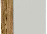 Шкаф верхний бутылочница Нео Grey Silk/Дуб Вотан 716*200*320