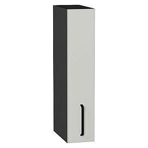 Шкаф верхний бутылочница Нео Grey Silk/Graphite 716*150*320