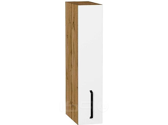 Шкаф верхний бутылочница Нео White Silk/Дуб Вотан 716*150*320