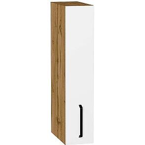 Шкаф верхний бутылочница Нео White Silk/Дуб Вотан 716*150*320