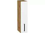 Шкаф верхний бутылочница Нео White Silk/Дуб Вотан 716*150*320