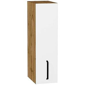 Шкаф верхний бутылочница Нео White Silk/Дуб Вотан 716*200*320