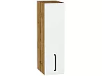 Шкаф верхний бутылочница Нео White Silk/Дуб Вотан 716*200*320