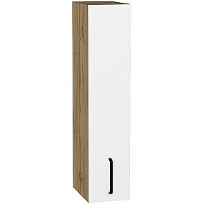 Шкаф верхний бутылочница Нео White Silk/Дуб Вотан 920*200*320
