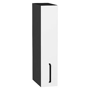 Шкаф верхний бутылочница Нео White Silk/Graphite 716*150*320