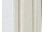 Шкаф верхний бутылочница Ницца Агат/Белый 716*200*318