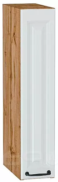 Шкаф верхний бутылочница Ницца Blanco/Дуб Вотан 716*150*318