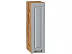 Шкаф верхний бутылочница Ницца Графит/Дуб Вотан 716*200*318